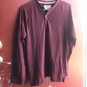 Men’s Long Sleeved Henley